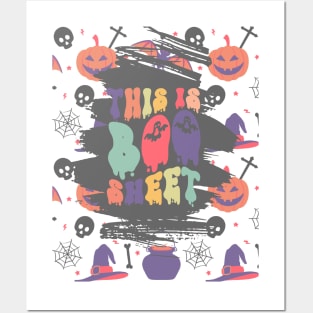 This Is Boo Sheet Posters and Art